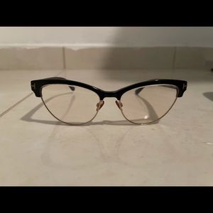 Original Cat eye Tom Ford eyeglasses for women, black
